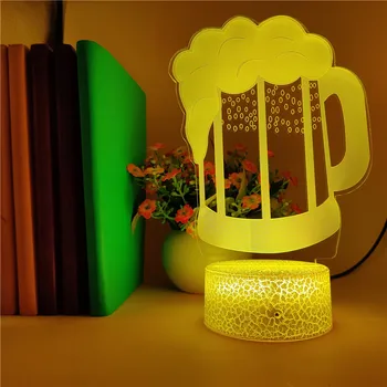 Bluetooth Speaker Beer Logo 3d Led Colors Changing Night Light Family Party Decoration Bar Table Lamp for Children Event Prize
Bluetooth Speaker Beer Logo 3d Led Colors Changing Night Light Family Party Decoration Bar Table Lamp for Children Event Prize