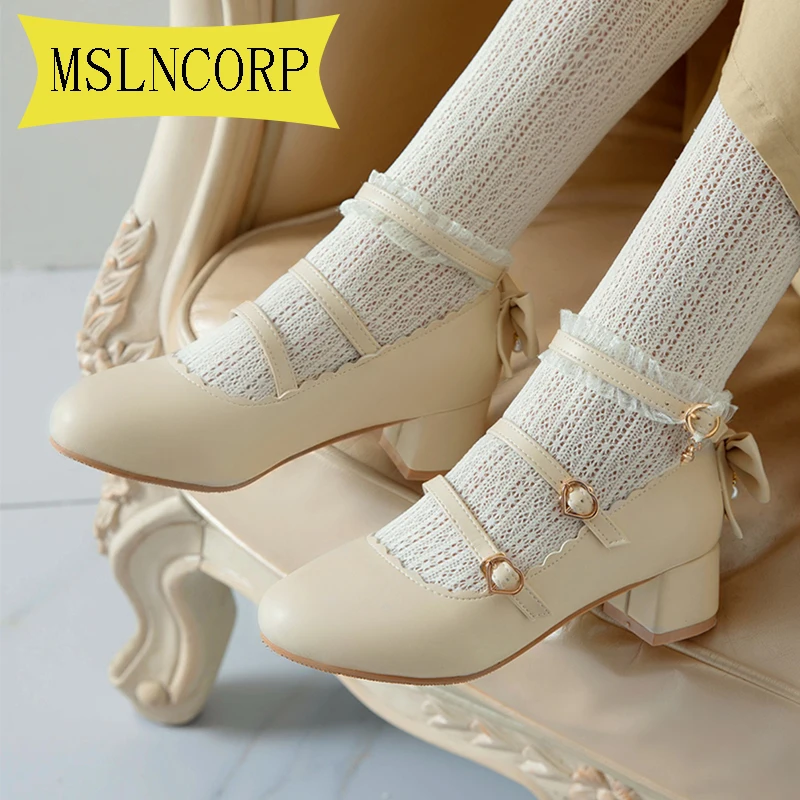 Big Size 34-43 Small Leather Shoes Women 2021 Spring Buckle Mary Jane Shoes Women's Japanese High Heels Sweet Lolita Shoes Women
Big Size 34-43 Small Leather Shoes Women 2021 Spring Buckle Mary Jane Shoes Women's Japanese High Heels Sweet Lolita Shoes Women
