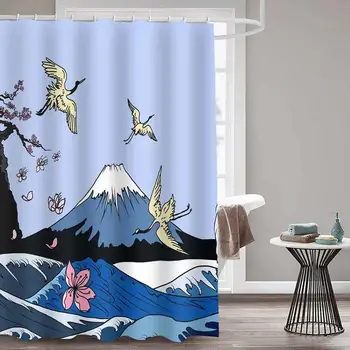 3D Bath Curtain Sea animals Beautiful Starry sky Fuji mountain cherry blossom Landscape Shower Curtains Waterproof Cloth Bath
3D Bath Curtain Sea animals Beautiful Starry sky Fuji mountain cherry blossom Landscape Shower Curtains Waterproof Cloth Bath