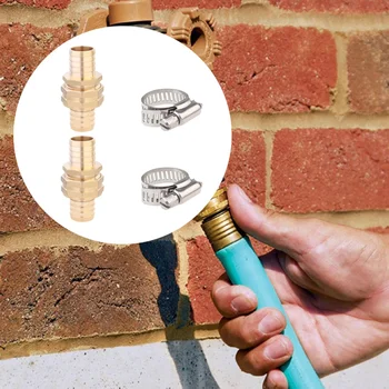 2pcs 3/4 Inch American Internal and External Threaded Hose Connector with 2pcs Pipe Clip Fastener Garden Accessories (Golden and
2pcs 3/4 Inch American Internal and External Threaded Hose Connector with 2pcs Pipe Clip Fastener Garden Accessories (Golden and