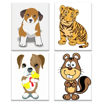 GATYZTORY Frame Painting By Numbers Kits For Kids Beginner Cartoon Animal Paints Diy HandPainted Drawing Kits Bedroom Decor
GATYZTORY Frame Painting By Numbers Kits For Kids Beginner Cartoon Animal Paints Diy HandPainted Drawing Kits Bedroom Decor