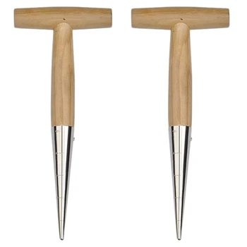 2PCS Hole Puncher Fertilization with Seeder Sowing Seedling Gardening Tool Helper Inserting Soil Gardening
2PCS Hole Puncher Fertilization with Seeder Sowing Seedling Gardening Tool Helper Inserting Soil Gardening
