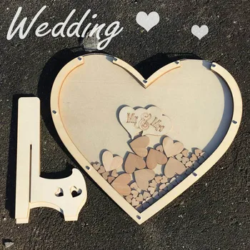Wedding Guest Sign Book Box Unique Wooden Customer Blessing Visitor Message Party Book Note For Memory Review Heart Shape
Wedding Guest Sign Book Box Unique Wooden Customer Blessing Visitor Message Party Book Note For Memory Review Heart Shape