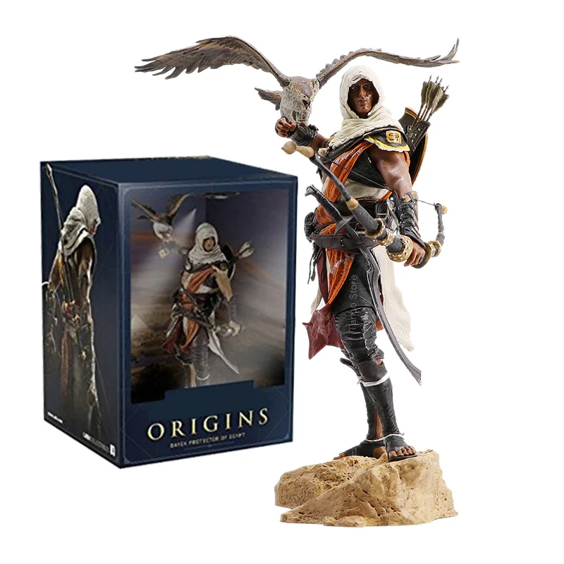 Assassin Figures Creed Origins Bayek PVC Action Figure Collection Model Ezio Figure Gift for Kids Hot Toys for Children
Assassin Figures Creed Origins Bayek PVC Action Figure Collection Model Ezio Figure Gift for Kids Hot Toys for Children