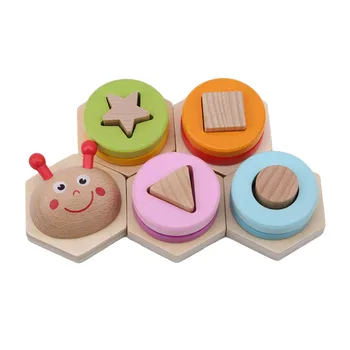 Kids Interesting Toy Wooden Lovely Shape Building Blocks Column Baby Geometry Cognitive Matching Learning Toys
Kids Interesting Toy Wooden Lovely Shape Building Blocks Column Baby Geometry Cognitive Matching Learning Toys