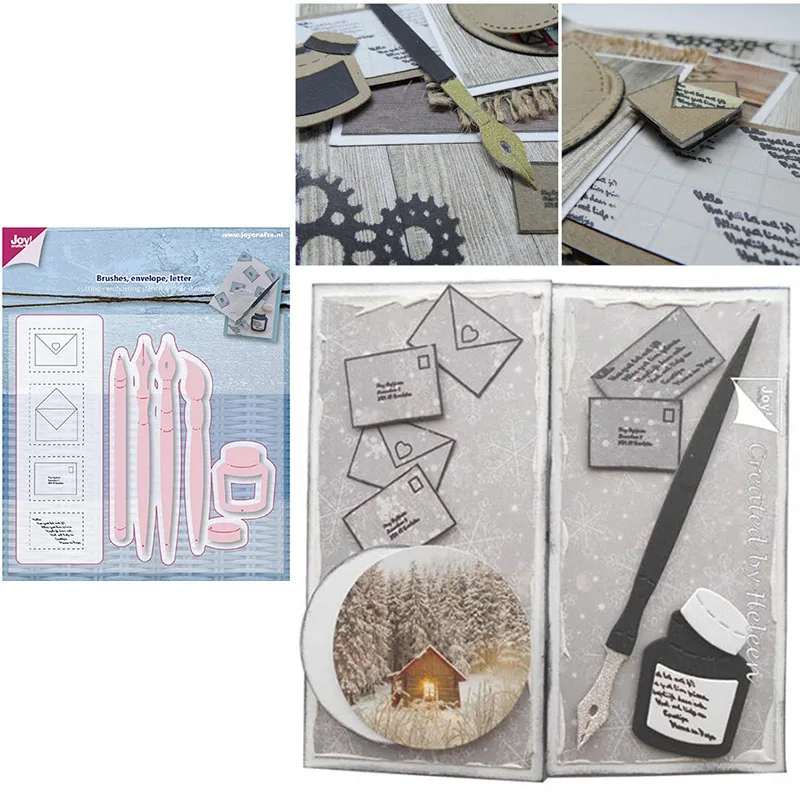 New Dies Pen Metal Cutting Dies Cutter Punch Stencil Template Scrapbook Embossing Folder for Card Making Albume Decor DIY Crafts
New Dies Pen Metal Cutting Dies Cutter Punch Stencil Template Scrapbook Embossing Folder for Card Making Albume Decor DIY Crafts