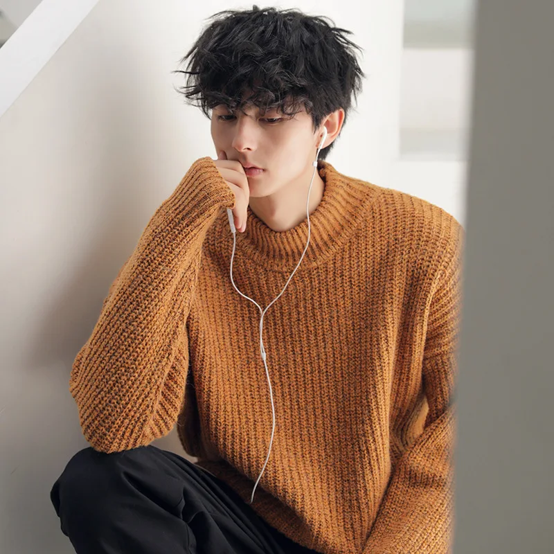 Sweater Men Autumn 2020 Mens Knitted O-Neck Men's Wool Slim Pullover Man Casual Classic Knitwear Solid Pullover Pull Homme
Sweater Men Autumn 2020 Mens Knitted O-Neck Men's Wool Slim Pullover Man Casual Classic Knitwear Solid Pullover Pull Homme