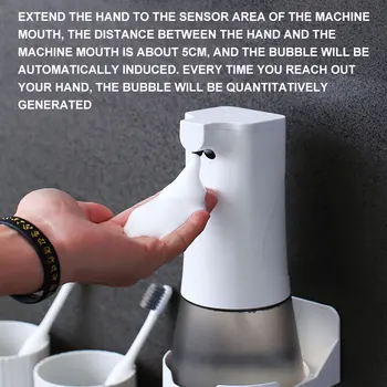 1 Pc 350ml Foam Hand Wash Machine Automatic Foaming Soap Dispenser Smart Sensor Touchless Hand Washer For Home Restaurant Hotel
1 Pc 350ml Foam Hand Wash Machine Automatic Foaming Soap Dispenser Smart Sensor Touchless Hand Washer For Home Restaurant Hotel