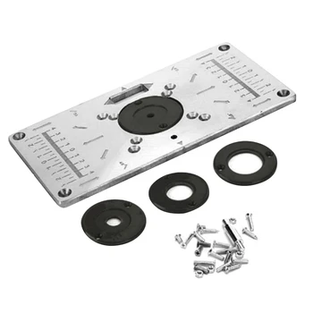 Carving Trimming Machine Flip Panel Durable Insert Plate Multifunction Easy Install Power Tools For Woodworking Aluminium Alloy
Carving Trimming Machine Flip Panel Durable Insert Plate Multifunction Easy Install Power Tools For Woodworking Aluminium Alloy
