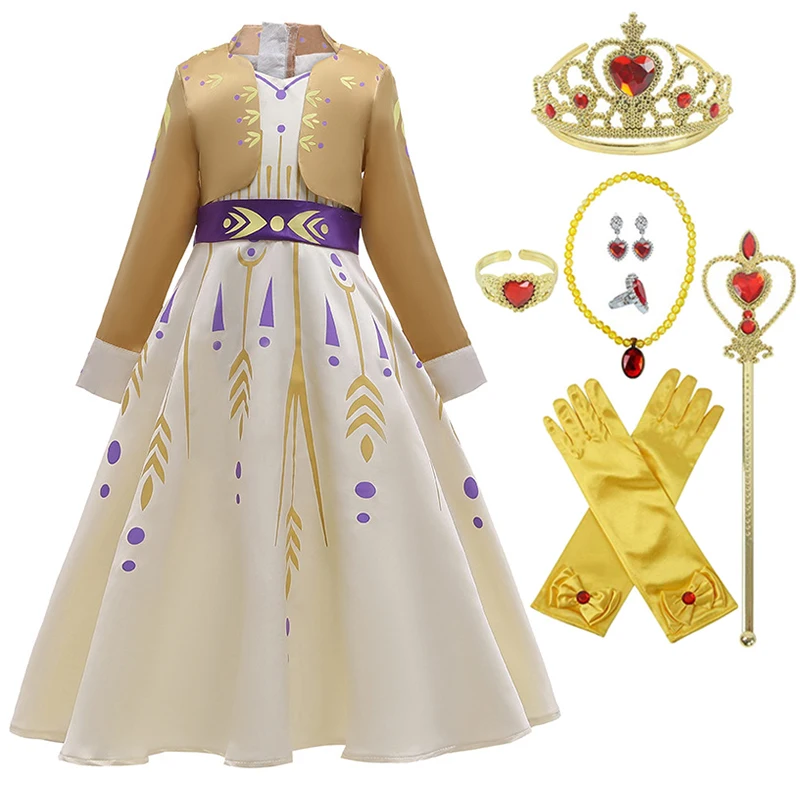 Girl Dress Cosplay Queen Elsa Dresses Elsa Costumes Princess Anna Dress Girls Party Vestidos Fantasia Kids Girls Clothing Sets
Girl Dress Cosplay Queen Elsa Dresses Elsa Costumes Princess Anna Dress Girls Party Vestidos Fantasia Kids Girls Clothing Sets