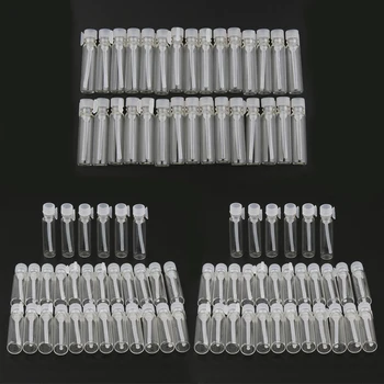 90 Pieces, Mini Clear Liquid Sample Glass Bottles, Empty Perfume Essential Oil Vials, Reusable Cosmetics Containers-Leakproof
90 Pieces, Mini Clear Liquid Sample Glass Bottles, Empty Perfume Essential Oil Vials, Reusable Cosmetics Containers-Leakproof