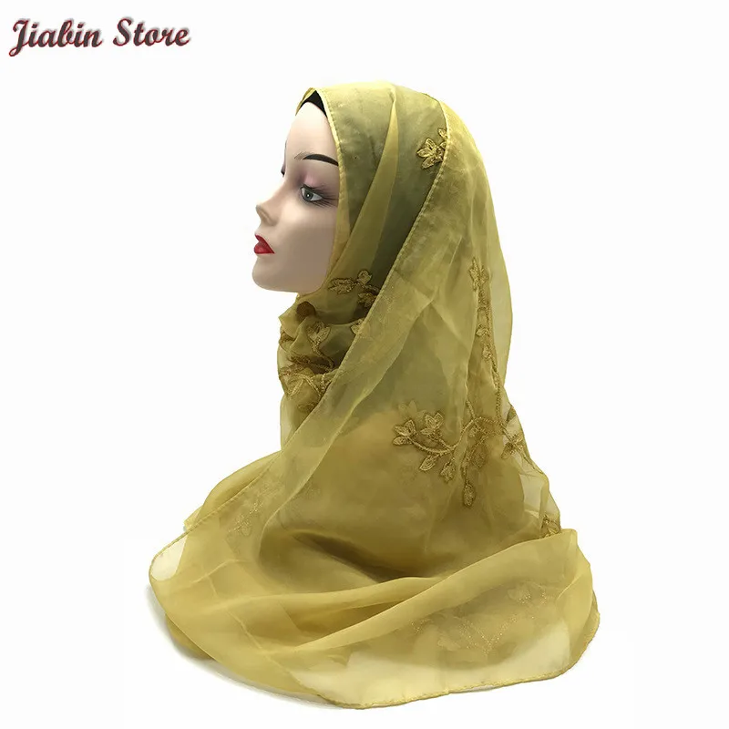 High Quality Soft Chiffon Hijab Summer Women Thin Scarf Solid Embroidered Scarf Festival Ladies Gifts Wrap Shawl
High Quality Soft Chiffon Hijab Summer Women Thin Scarf Solid Embroidered Scarf Festival Ladies Gifts Wrap Shawl