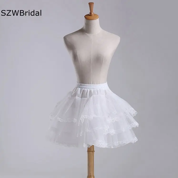 

Flower girls Skirt petticoat Lace Edge Baby size Petticoat underskirt Halka pod sukienke Jupon mariage Enaguas de mujer