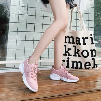 Women Tennis Shoes 2019 Tenis Feminino Ladies Outdoor Jogging Sport Shoes Light Breathable Non-slip Fitness Sneakers Tenis Mujer 
Women Tennis Shoes 2019 Tenis Feminino Ladies Outdoor Jogging Sport Shoes Light Breathable Non-slip Fitness Sneakers Tenis Mujer