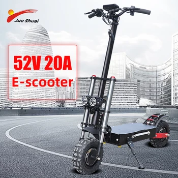 52V 20AH Lithium Battery 2000W/2600W Adult E Scooter with seat foldable hoverboard 11 inch fat tire electric Scooter skateboard
52V 20AH Lithium Battery 2000W/2600W Adult E Scooter with seat foldable hoverboard 11 inch fat tire electric Scooter skateboard