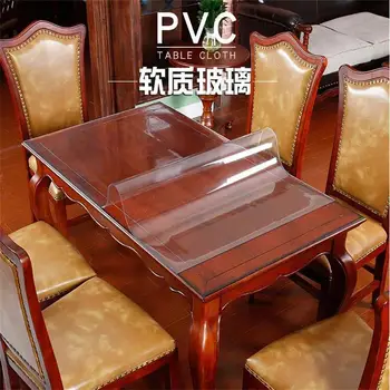 Transparent matte pvc soft glass tablecloth waterproof and oil-proof tea table mat crystal soft boardabc
Transparent matte pvc soft glass tablecloth waterproof and oil-proof tea table mat crystal soft boardabc