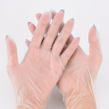 100 Pcs Disposable Pvc Gloves Anti-Static Plastic Gloves Adult Ourdoor For Food Cleaning Cooking Restaurant Kitchen Accessories
100 Pcs Disposable Pvc Gloves Anti-Static Plastic Gloves Adult Ourdoor For Food Cleaning Cooking Restaurant Kitchen Accessories