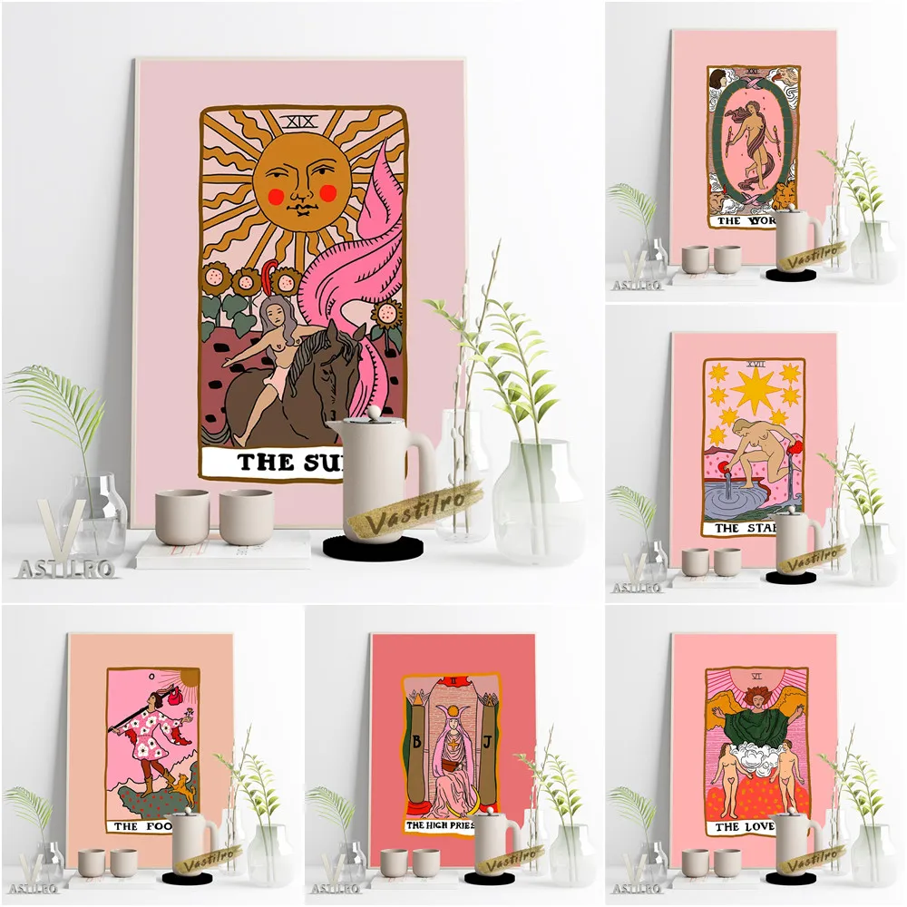 Tarot Collection Exhibition Retro Poster Vintage Art Abstract Canvas Painting Wall Stickers Occultism Enthusiast Gift Home Decor
Tarot Collection Exhibition Retro Poster Vintage Art Abstract Canvas Painting Wall Stickers Occultism Enthusiast Gift Home Decor