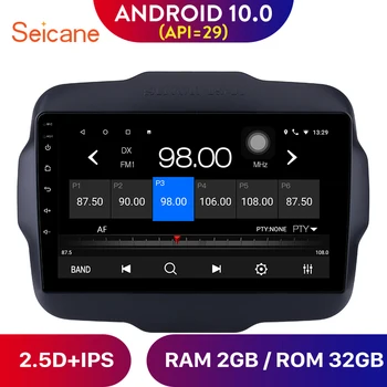 Seicane 9“ Android 10.0 RAM 2G Car GPS Navigation Radio Stereo for 2016 Jeep Renegade Multimedia Player Support Backup camera
Seicane 9“ Android 10.0 RAM 2G Car GPS Navigation Radio Stereo for 2016 Jeep Renegade Multimedia Player Support Backup camera