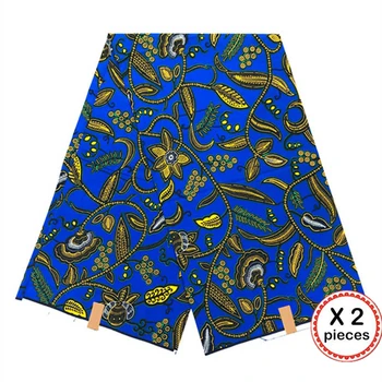 Ankara African Wax Printed Fabric 12 Yards Cotton Wax Ghana wax Nigeria Style For Sewing African Dresses Clothing 111810
Ankara African Wax Printed Fabric 12 Yards Cotton Wax Ghana wax Nigeria Style For Sewing African Dresses Clothing 111810