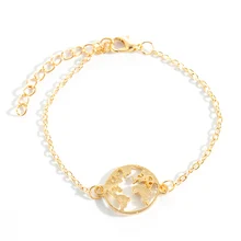 Vrouwen Mode Jewlery Brief Armbanden Set Ocean Wave Armbanden Steen Kralen Armbanden(China)