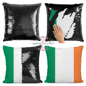 Ireland Personalized custom picture pillow cover,home pillow reversible mermaid sequin pillow case cover
Ireland Personalized custom picture pillow cover,home pillow reversible mermaid sequin pillow case cover