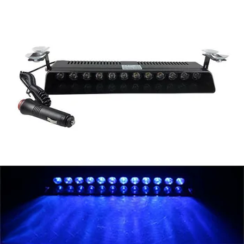12-LED Strobe Light Bar Car Front Windshield Emergency Strobe Flash Light Bar Sucker Warning Lamp
12-LED Strobe Light Bar Car Front Windshield Emergency Strobe Flash Light Bar Sucker Warning Lamp