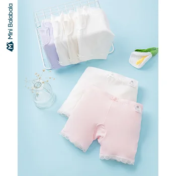 Mini balabala Girls modal safety pants 2020 spring and summer new leak-proof bottoming pants two sets
Mini balabala Girls modal safety pants 2020 spring and summer new leak-proof bottoming pants two sets