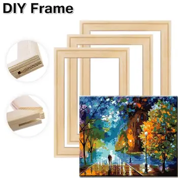 40x50cm Wooden frame for canvas oil Painting by numbers diy frame for photo inner frame for wall home decoration
40x50cm Wooden frame for canvas oil Painting by numbers diy frame for photo inner frame for wall home decoration