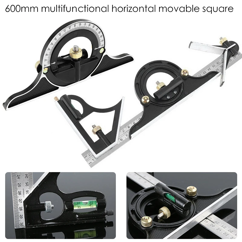 3In1 Square Ruler Adjustable Engineers Multi Combination Right Measuring Tool Set DIY Hardware
3In1 Square Ruler Adjustable Engineers Multi Combination Right Measuring Tool Set DIY Hardware