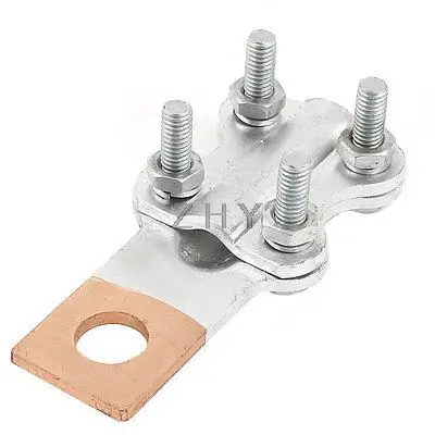 300A JTL Copper-aluminum Jointing Clamp Cable Terminal 13mm Ring for 1/2 Stud 
300A JTL Copper-aluminum Jointing Clamp Cable Terminal 13mm Ring for 1/2 Stud