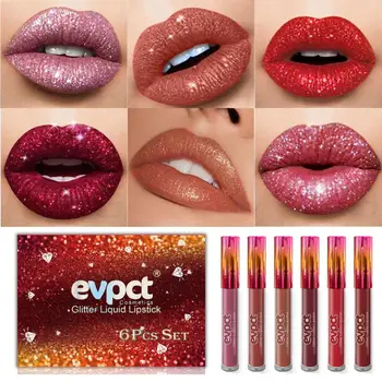 Diamond Lipstick Glitter Flip Metallic Matte Liquid Lipstick Lip Gloss Evpct Makeup Waterproof Long Lasting Cosmetics TSLM1
Diamond Lipstick Glitter Flip Metallic Matte Liquid Lipstick Lip Gloss Evpct Makeup Waterproof Long Lasting Cosmetics TSLM1