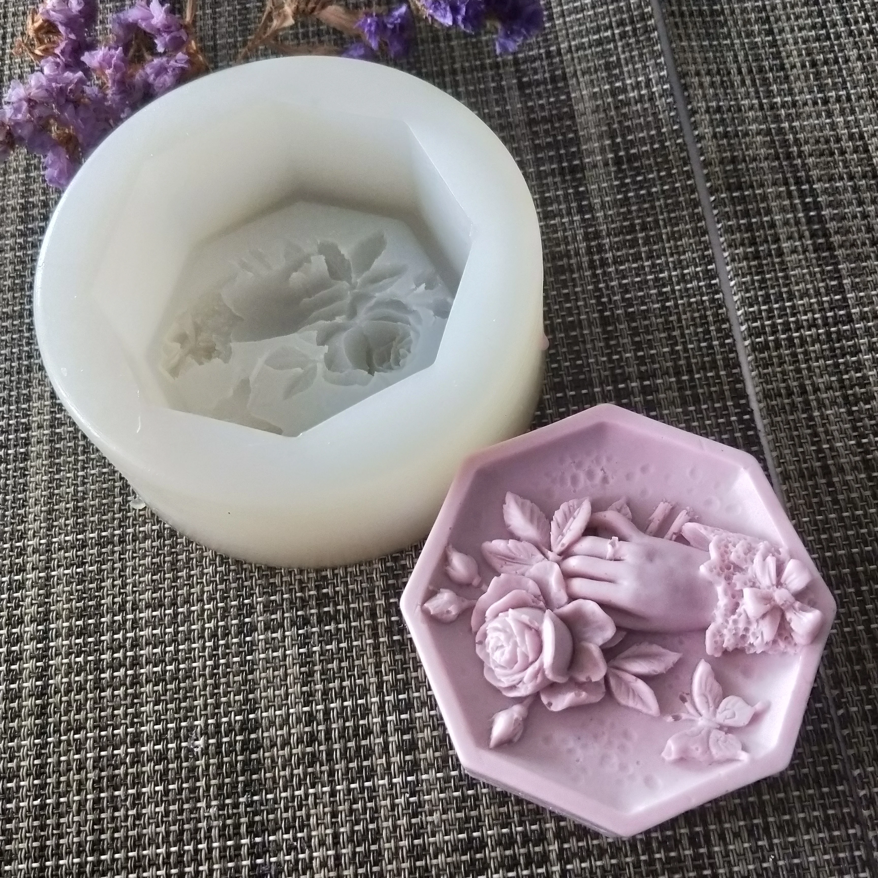PRZY silicone soap mold 3D hexagon flower shape mold for soap making DIY handmade soap molds cake molds resin clay mold
PRZY silicone soap mold 3D hexagon flower shape mold for soap making DIY handmade soap molds cake molds resin clay mold