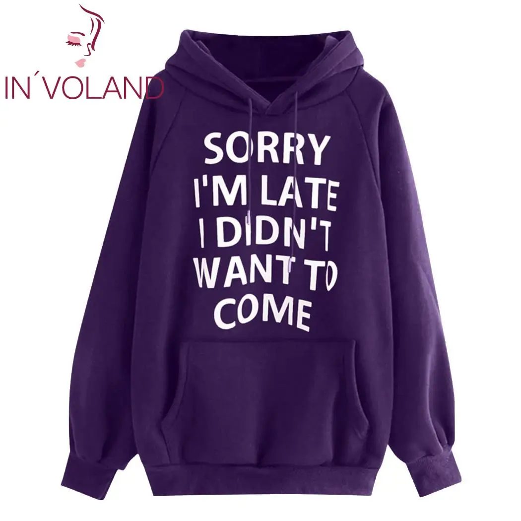 Women Sweatshirt Long Sleeve Letter Drawstring Casual Hooded Pullover Casual With Autumn, Winter Front Pocket
Women Sweatshirt Long Sleeve Letter Drawstring Casual Hooded Pullover Casual With Autumn, Winter Front Pocket