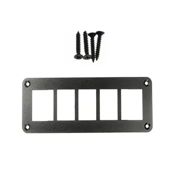 5-Way Aluminum Rocker Switch Panel Housing Holder For Carling Car Boat Motorcycles Trailers Switches Parts
5-Way Aluminum Rocker Switch Panel Housing Holder For Carling Car Boat Motorcycles Trailers Switches Parts