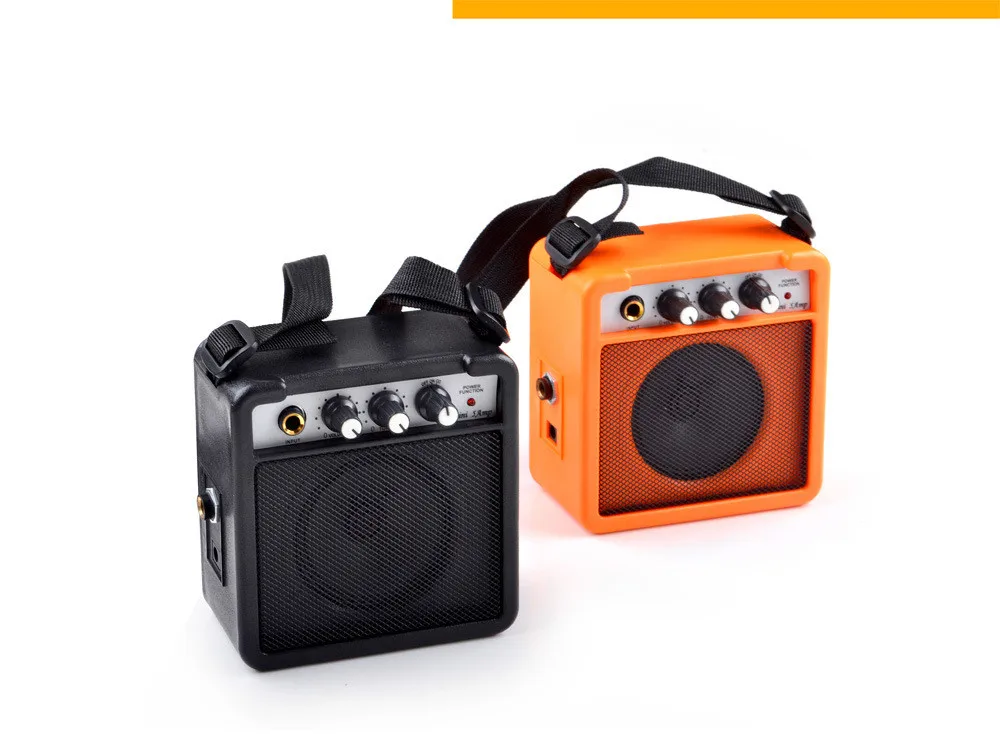 Electric Mini Amplifier for Guitar Amp Speaker 5W with 6.35mm Input 1/4 Inch Headphone Output Supports Volume Tone Adjustment
Electric Mini Amplifier for Guitar Amp Speaker 5W with 6.35mm Input 1/4 Inch Headphone Output Supports Volume Tone Adjustment