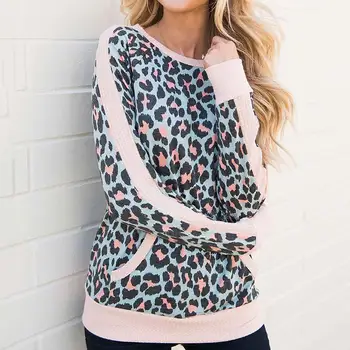 Fashion Women Floral Leopard Print 3/4 Long Sleeve Plus Size Pullover T-shirt Top
Fashion Women Floral Leopard Print 3/4 Long Sleeve Plus Size Pullover T-shirt Top