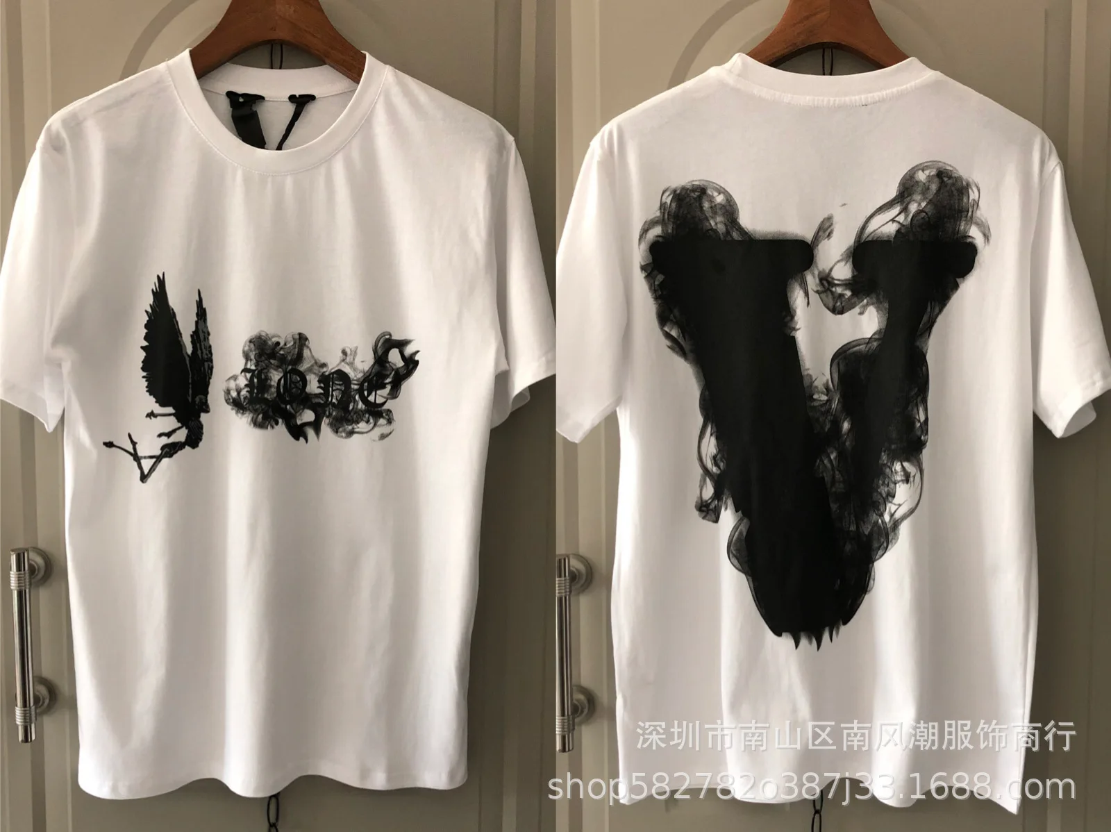 Europe And America Popular Brand Large V Crew Neck Sleeves Spring And Autumn New Style Base Ink Painting Ink Printed Cotton Shor
Europe And America Popular Brand Large V Crew Neck Sleeves Spring And Autumn New Style Base Ink Painting Ink Printed Cotton Shor