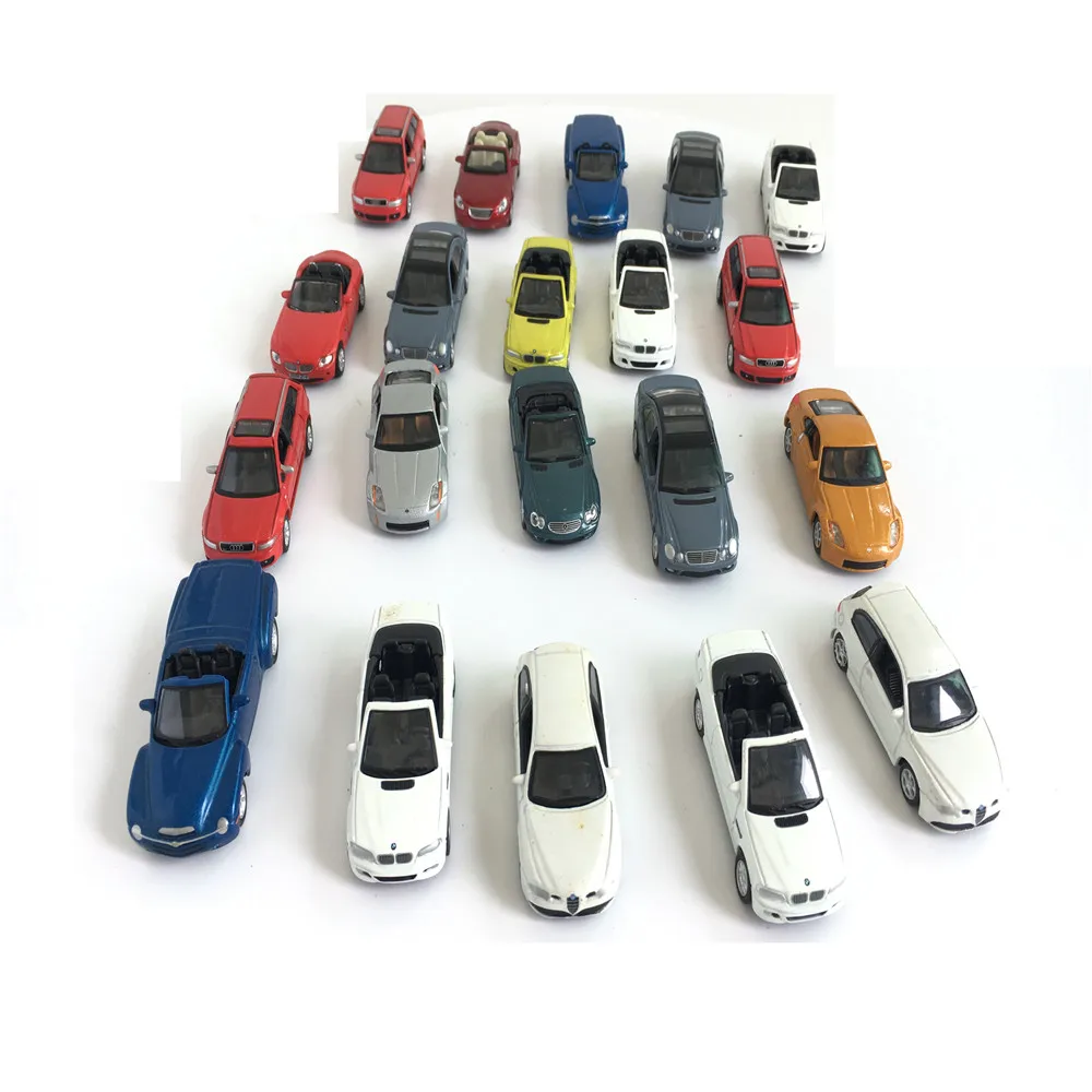 architecture model metal car kits toy2