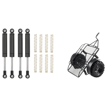 1/10 Metal Hitch Mount Trailer 220 x 205mm for Axial SCX10 90046 Traxxas TRX4 & Aluminum Alloy Shock Absorber Springs
1/10 Metal Hitch Mount Trailer 220 x 205mm for Axial SCX10 90046 Traxxas TRX4 & Aluminum Alloy Shock Absorber Springs