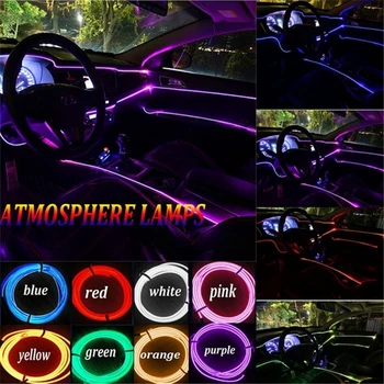 2m Atmosphere Lamps Car Interior Light Car Ambient Light Cold Light Line DIY Decorative Dashboard Console Door Car Styling Light
2m Atmosphere Lamps Car Interior Light Car Ambient Light Cold Light Line DIY Decorative Dashboard Console Door Car Styling Light