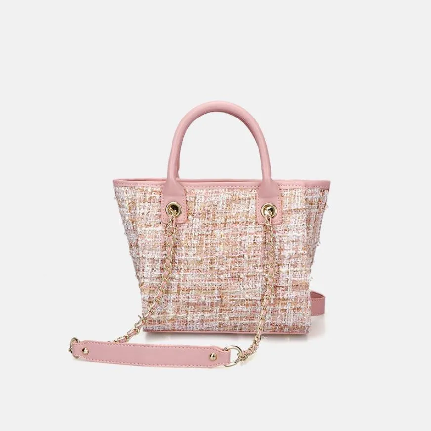 Fashion New Female Square Casual Tote bag Woolen Pearl Women's Designer Handbag Ladies Chain Shoulder Crossbody Bag big bag 2020
Fashion New Female Square Casual Tote bag Woolen Pearl Women's Designer Handbag Ladies Chain Shoulder Crossbody Bag big bag 2020