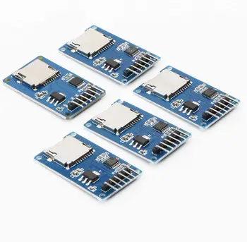 Cuburtas Micro SD Card Micro SDHC Mini TF Card Adapter Reader SPI interface driver Module for Arduino
Cuburtas Micro SD Card Micro SDHC Mini TF Card Adapter Reader SPI interface driver Module for Arduino