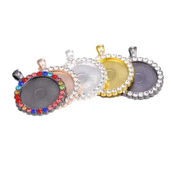 10pcs 25-35mm Inner Size 4 Colors Plated Classic Style Cameo Cabochon Base Setting Charms Pendant Necklace Findings
10pcs 25-35mm Inner Size 4 Colors Plated Classic Style Cameo Cabochon Base Setting Charms Pendant Necklace Findings