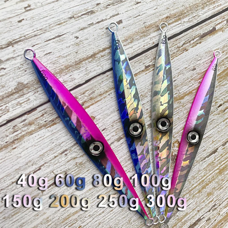 OBSESSION Fast Sinking Fall Jig Lure 40g 60g 80g 100g Metal Lead Bait Fish Swimbait Saltwater Sea Fishing Lure Accessories
OBSESSION Fast Sinking Fall Jig Lure 40g 60g 80g 100g Metal Lead Bait Fish Swimbait Saltwater Sea Fishing Lure Accessories