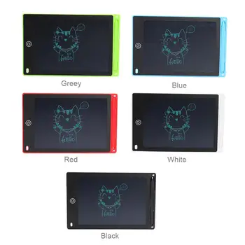 8.5/10 inch LCD Writing Tablet Partially Erasing Drawing Board Electronic Notepad Built-In Button Battery Graffiti WordPad
8.5/10 inch LCD Writing Tablet Partially Erasing Drawing Board Electronic Notepad Built-In Button Battery Graffiti WordPad