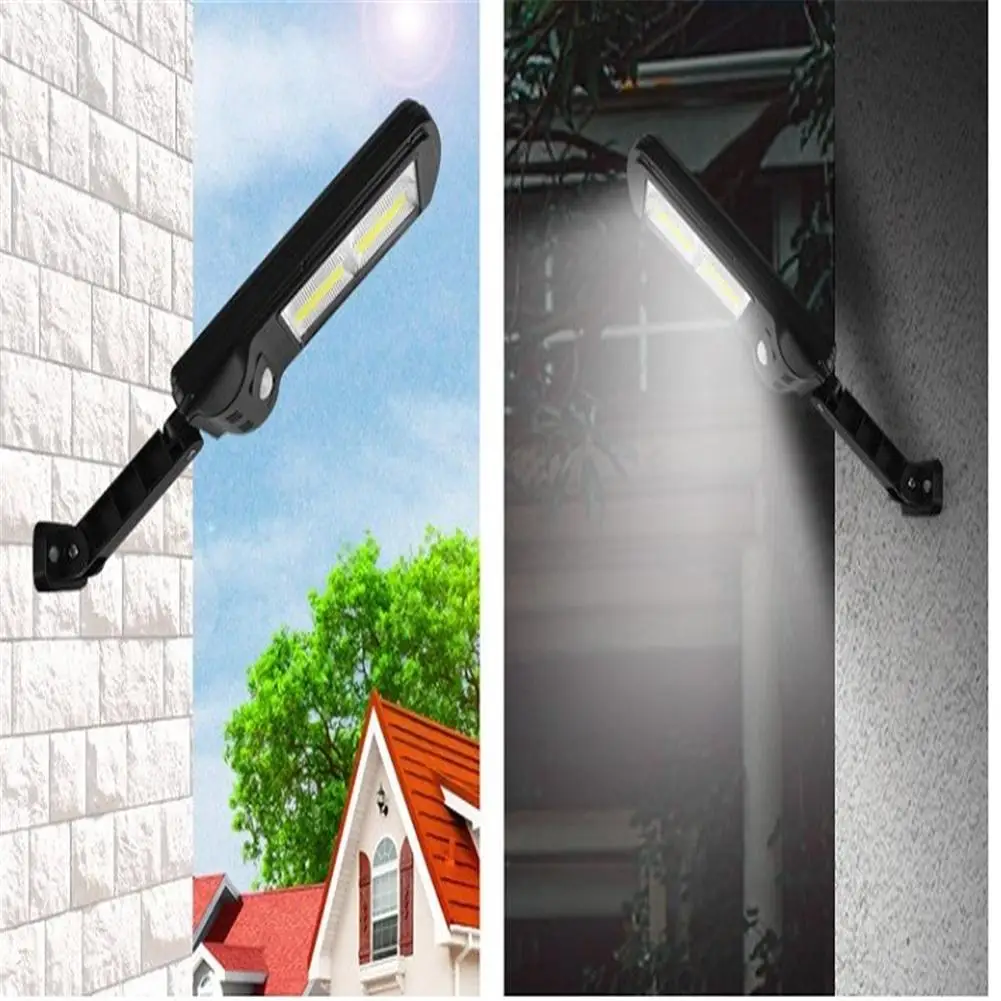 Solar Wall Light Cob Outdoor Waterproof Body Sensor Garden Street Light Remote Control Garden Light 
Solar Wall Light Cob Outdoor Waterproof Body Sensor Garden Street Light Remote Control Garden Light