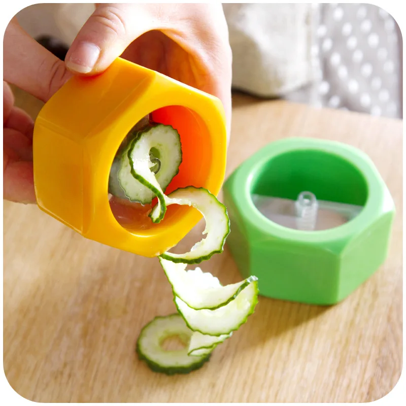 Kitchen Accessories Tools Cucumber Melon Spiral Cutter Vegetable Slicer Uniform Thickness Vegetable Spiralizer Cutter Salad Tool
Kitchen Accessories Tools Cucumber Melon Spiral Cutter Vegetable Slicer Uniform Thickness Vegetable Spiralizer Cutter Salad Tool