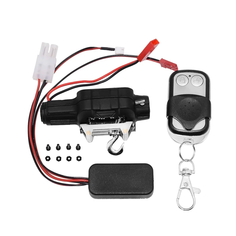 Winch Set,Automatic Winch and Wireless Remote Controller Receiver For 1/10 RC Crawler Car Axial SCX10 TRX4
Winch Set,Automatic Winch and Wireless Remote Controller Receiver For 1/10 RC Crawler Car Axial SCX10 TRX4