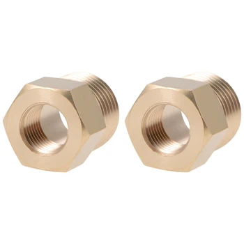 uxcell Brass Threaded Pipe Fitting G1/2 Male x G1/4 Female Hex Bushing Adapter 25mm Length 2pcs
uxcell Brass Threaded Pipe Fitting G1/2 Male x G1/4 Female Hex Bushing Adapter 25mm Length 2pcs